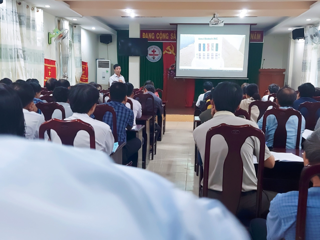 Nâng cao năng lực cho cán bộ các cơ sở y tế thực hiện việc xác định tình trạng nghiện ma túy.