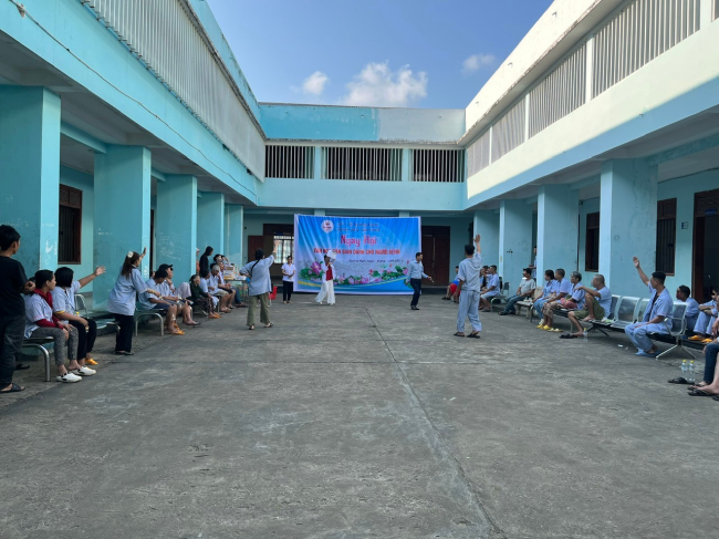 Bệnh viện Tâm thần Quảng Ngãi tổ chức Ngày Hội trò chơi văn hóa dân gian dành cho người bệnh