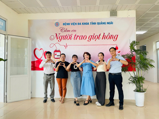 Nhân viên Bệnh viện Tâm thần Quảng Ngãi tình nguyện hiến máu – Nghĩa cử cao đẹp lan tỏa yêu thương!